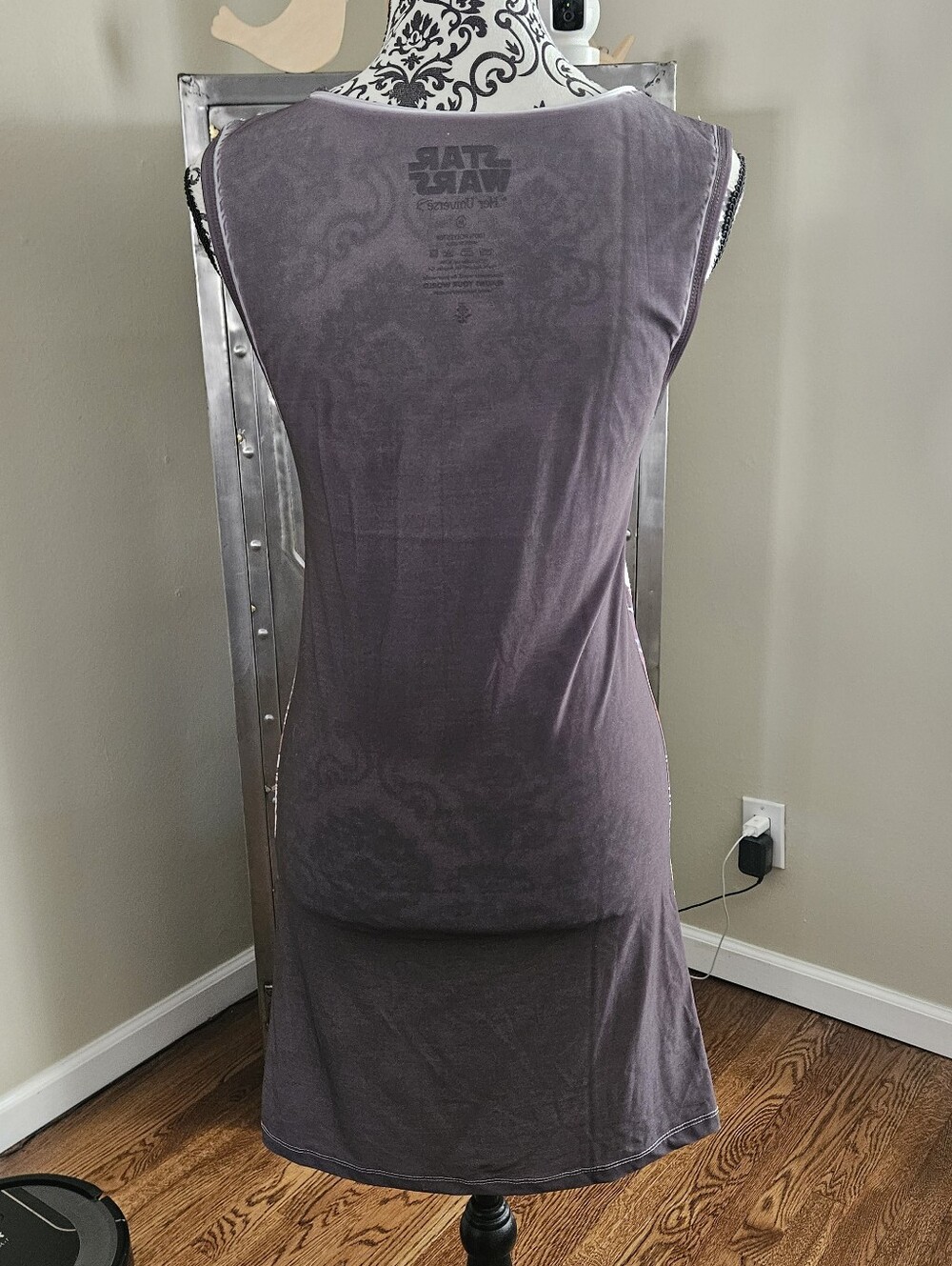 Her Universe Star Wars A New Hope Japanese Kanji Sleeveless Dress sz Med - Picture 2 of 3